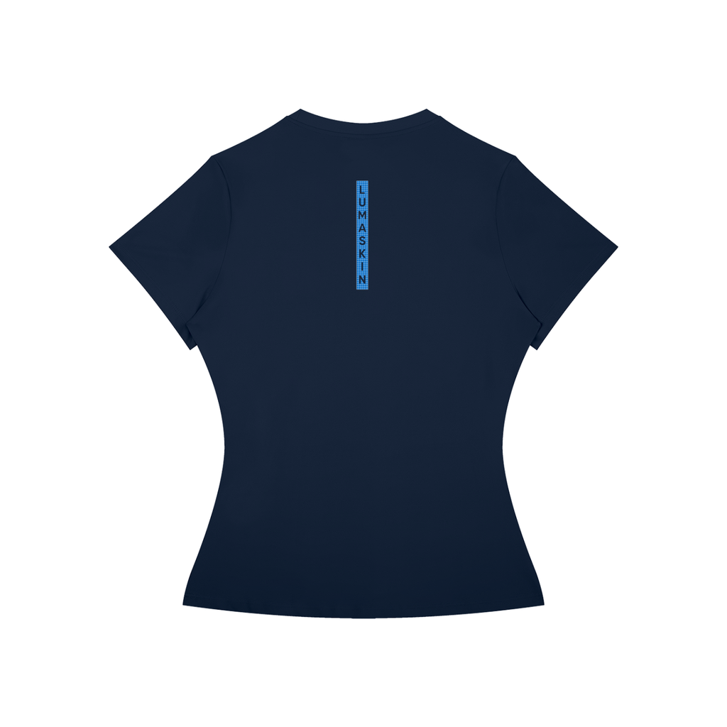 LUMASKIN Blueprint Grid Women’s Performance T-Shirt – product view 8