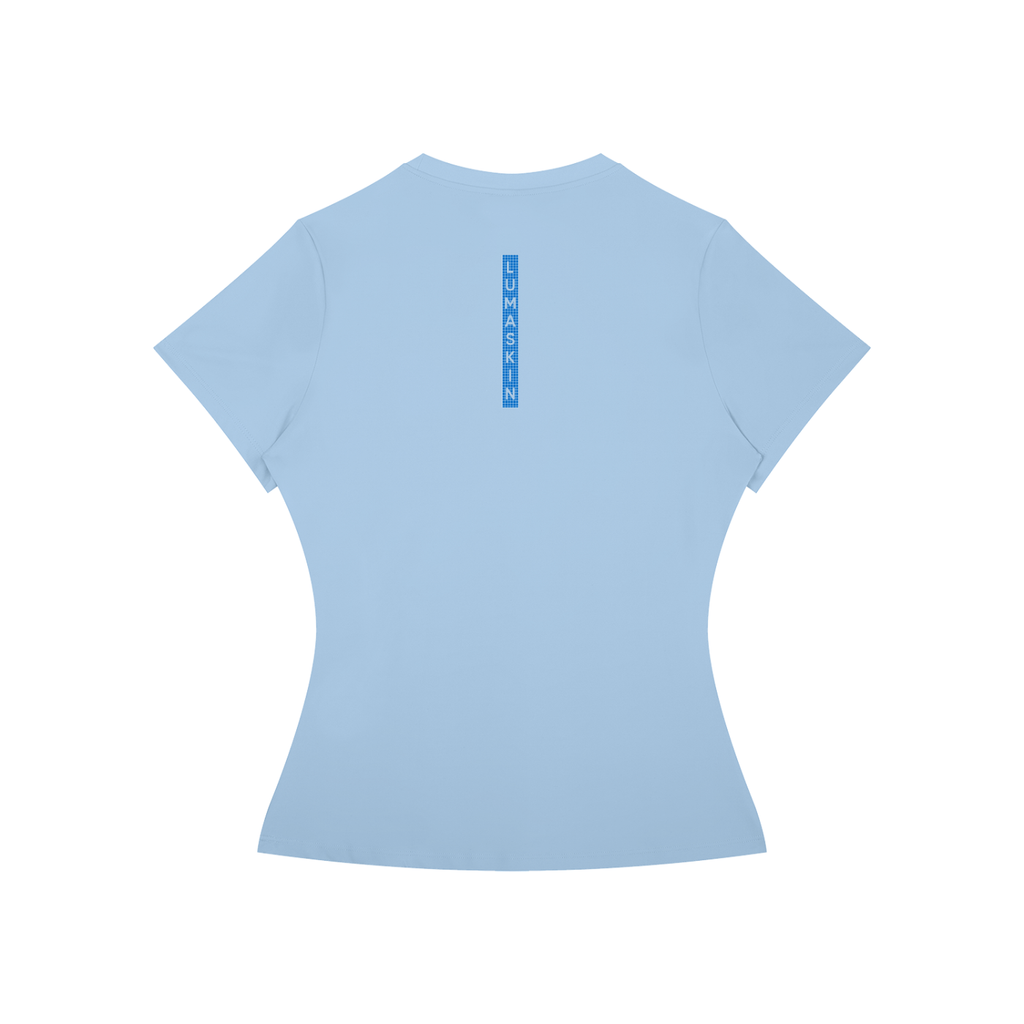LUMASKIN Blueprint Grid Women’s Performance T-Shirt – product view 6